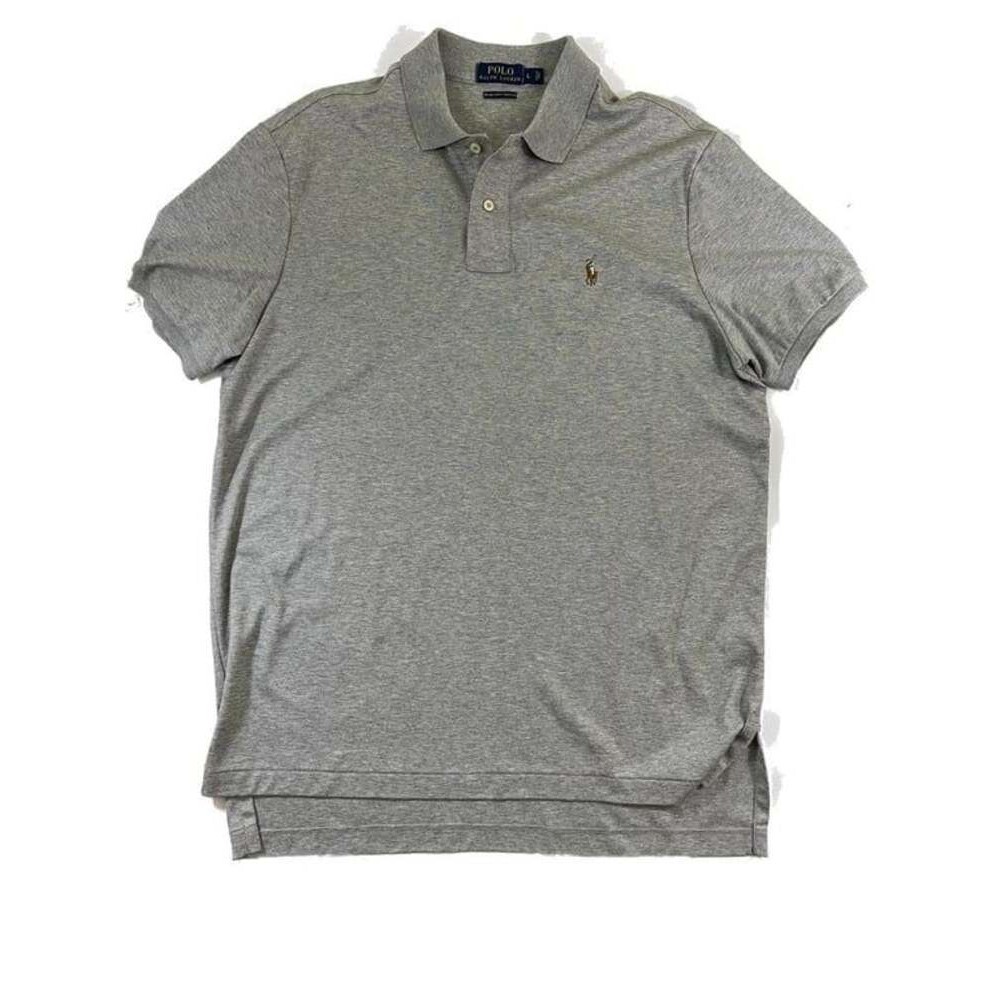Polo Ralph Lauren Classic Fit Soft Cotton Polo Shirt steel Heather